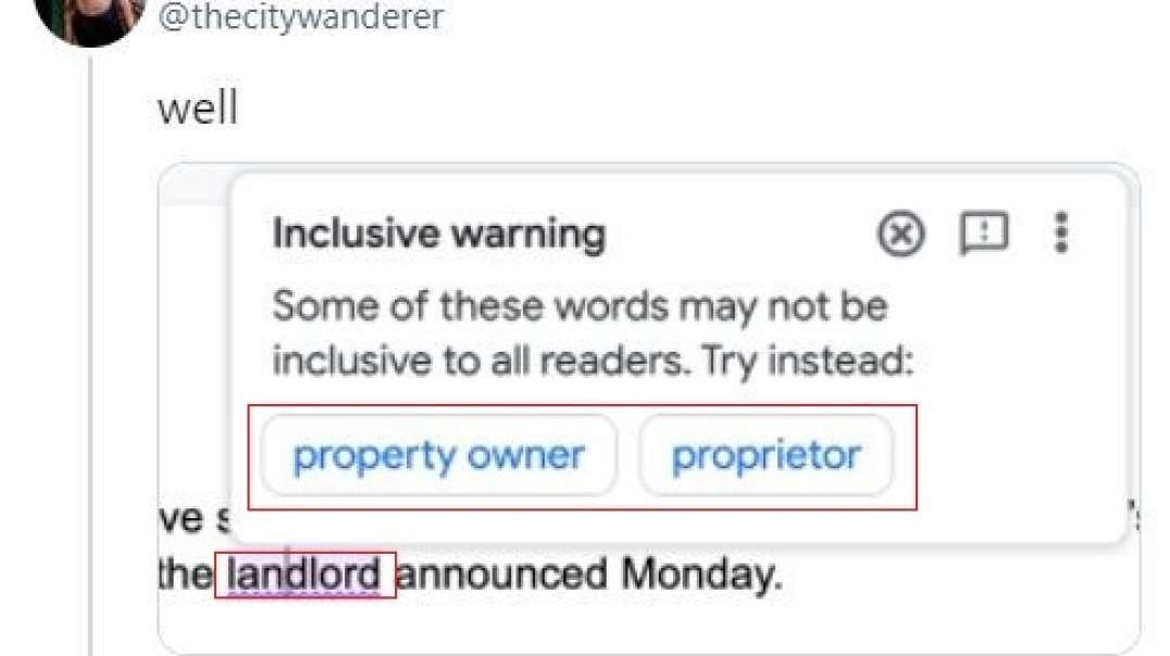 Google Announces New Function To Warn, Make Suggestions When Language Is Non-Inclusive In Google Docs
