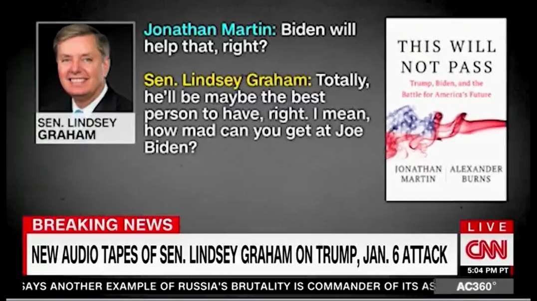 Audio Exposes Lindsay Graham Betraying President Trump And The American People On Jan 6 During Interview