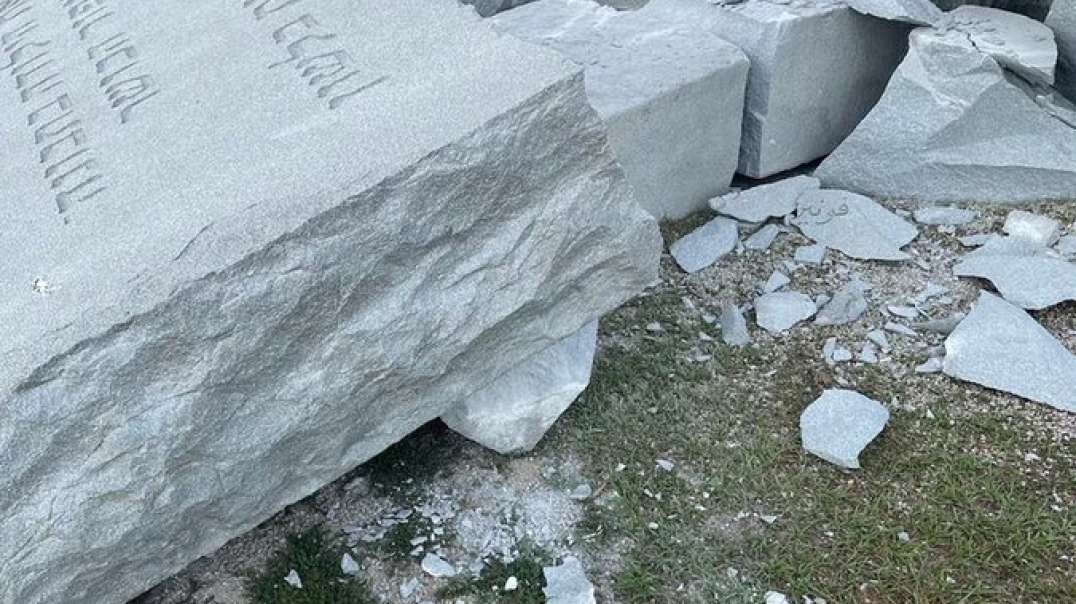 Devil's Monument On New World Order In Georgia Demolished, Biden Gives 1M Barrels Of Oil Reserves To China