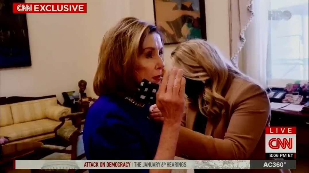 Professionally Filmed Video From Inside Capitol On Jan 6th Shows Pelosi Eager To 