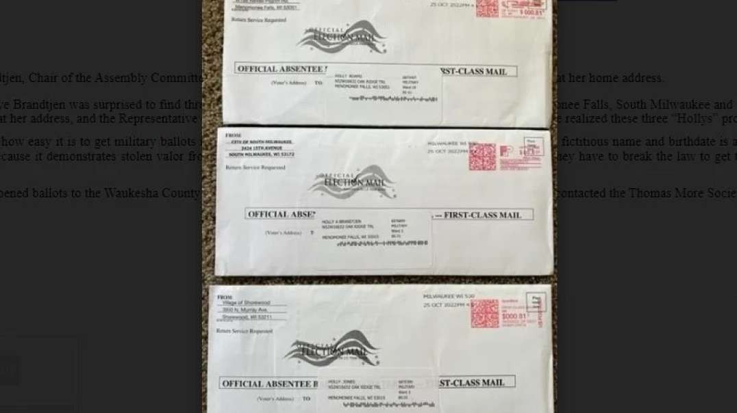 Milwaukee Election Official Fired For Sending Out Military Ballots Addressed To Fictitious People