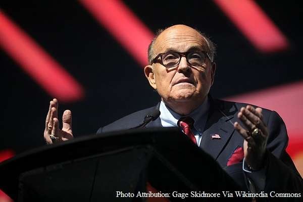 Washington D.C. Bar’s disciplinary counsel recommended disbarring Rudy Giuliani following New York suspending his law license in 2021 in retaliation for his role in working to defend America..