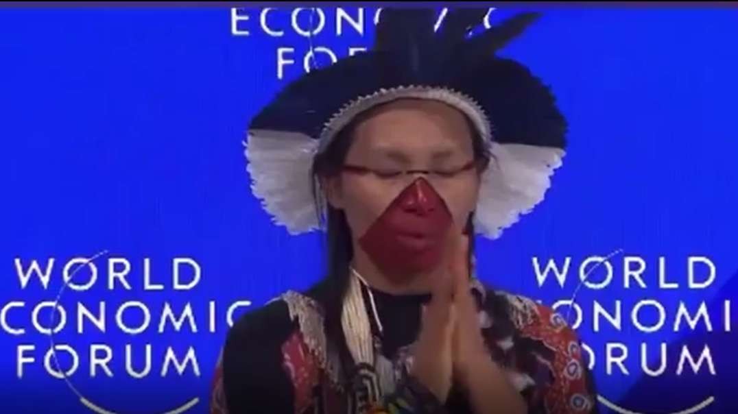 Witch Hexes Stage, Mumbles Incantations, Blows On Attendees To Kick Off World Economic Forum Meeting