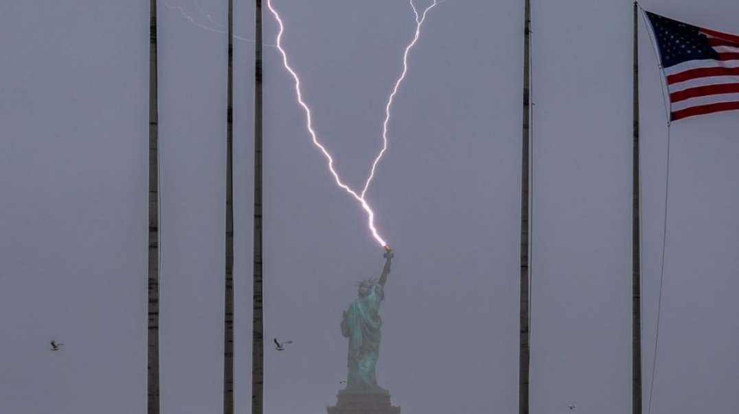 PANIC: Biden Rule To Protect Members Of Deep State Under Trump, Lightning Strikes Statue of Liberty