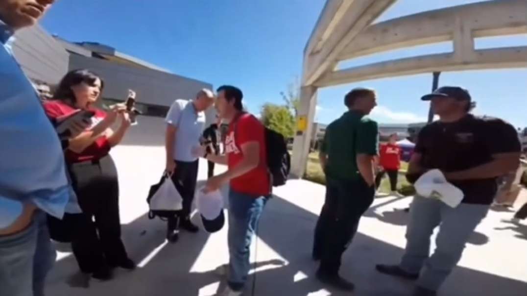 Apparent Actors Caught On Camera Rehearsing Reaction To Charlie Kirk Being Shot Before Event
